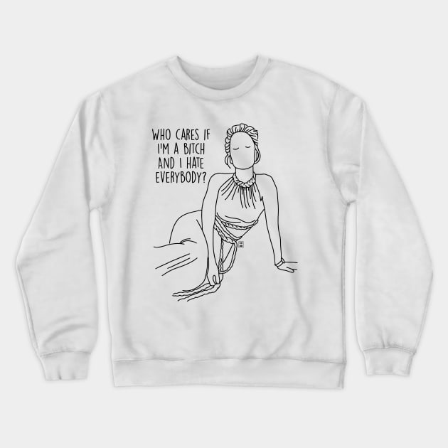 Gillian Anderson 2021 Crewneck Sweatshirt by Gabi Veiga